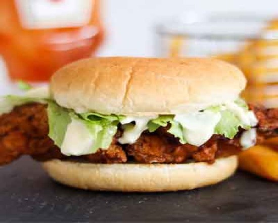 CHICKEN FILLET BURGER MEAL