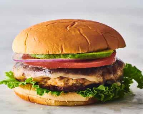 CHICKEN BURGER MEAL