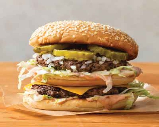 DOUBLE DECKER BURGER MEAL