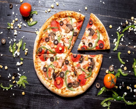 Pjs pizza and parmesan